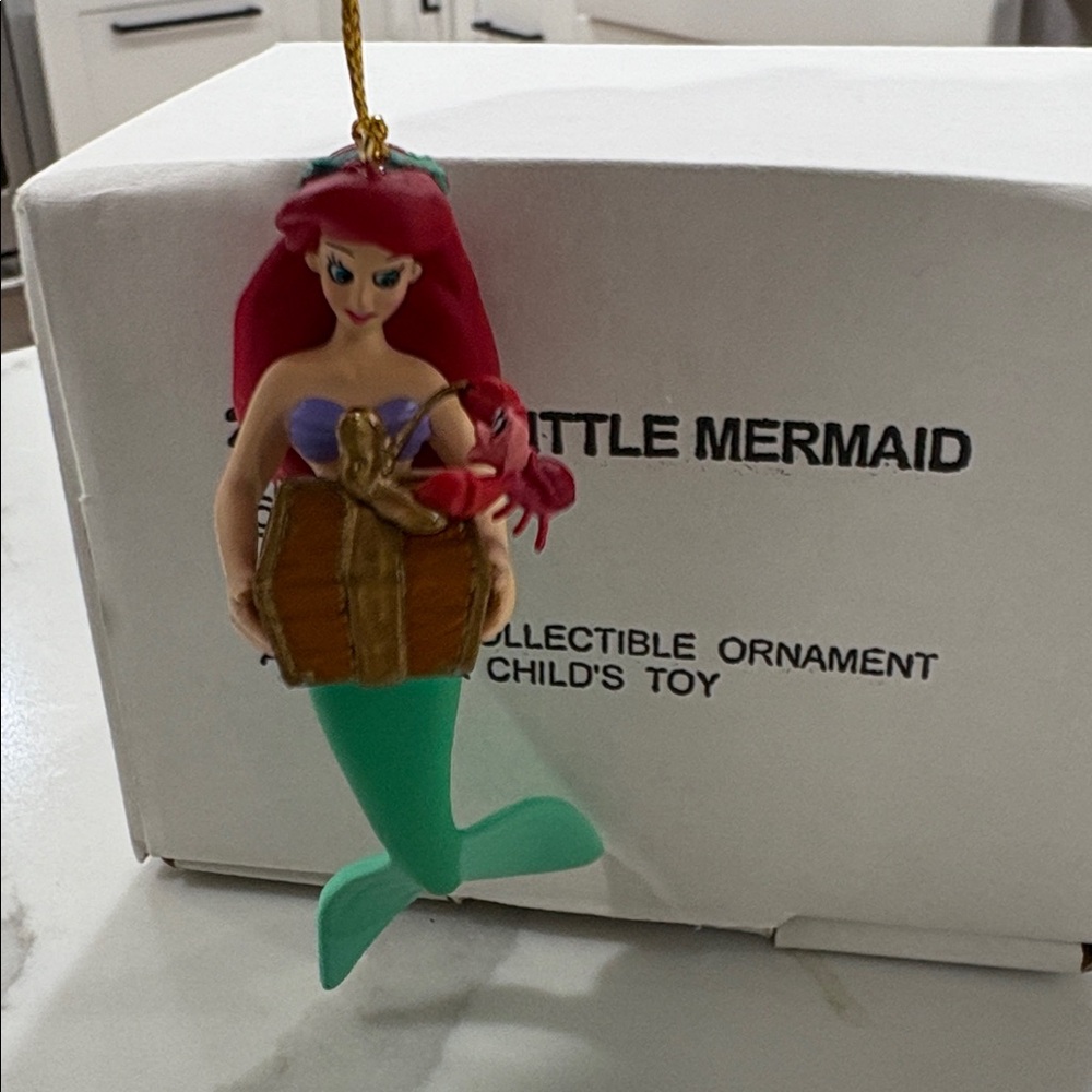 Disney Grolier Little Mermaid Ornament 26231-102 Ariel Sebastian Christmas Magic - Picture 12 of 12